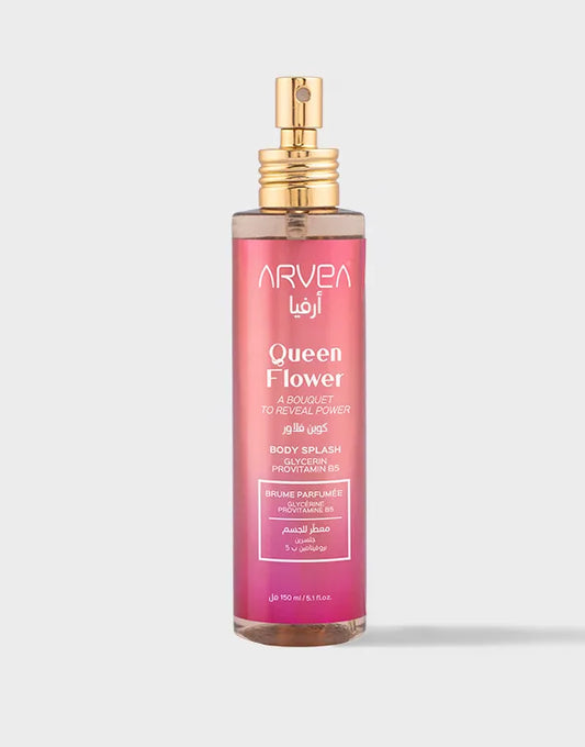 Body Splash Queen Flower ARVEA bouteille brume corps florale