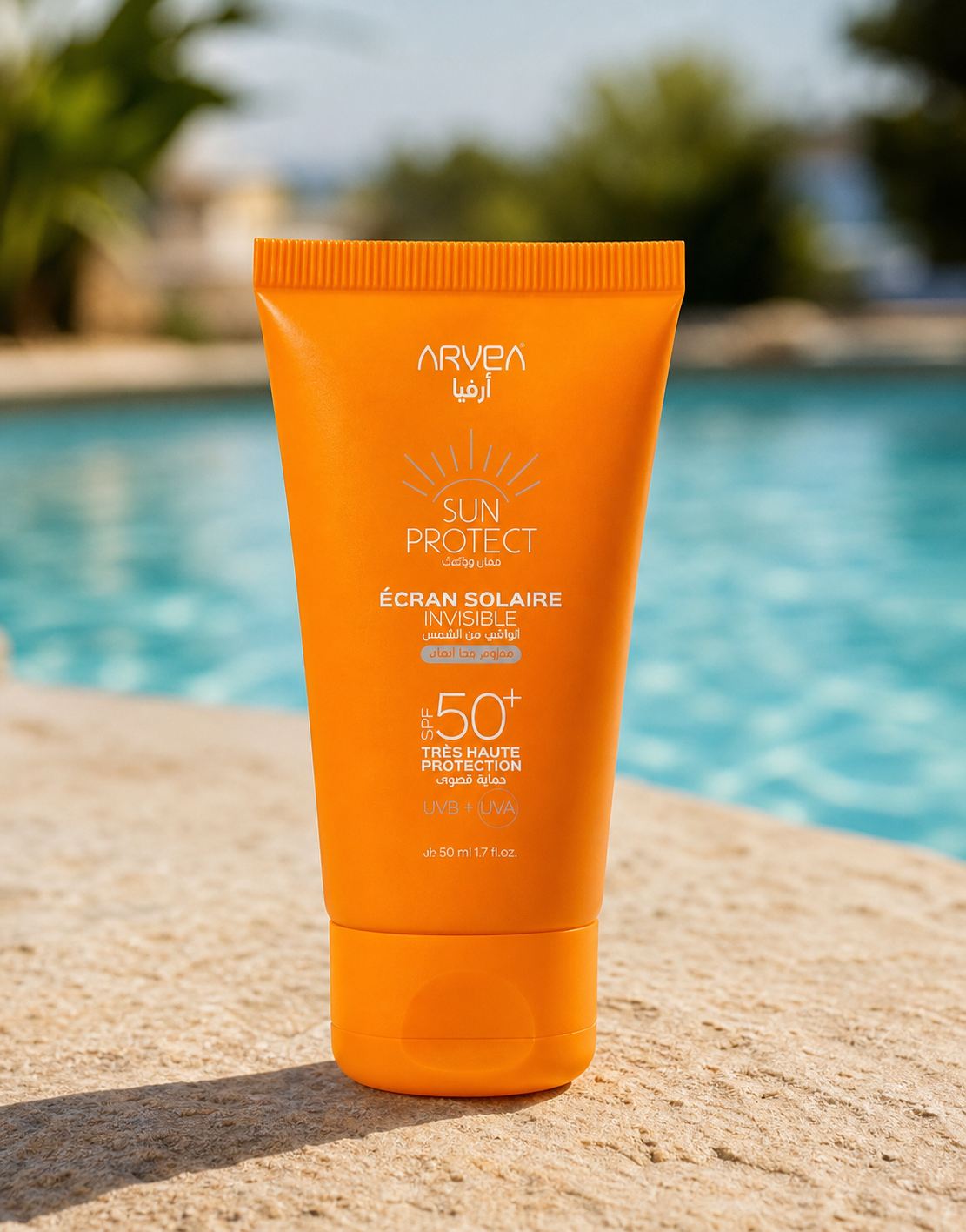 Écran Solaire Invisible SPF 50+ — Protection Quotidienne