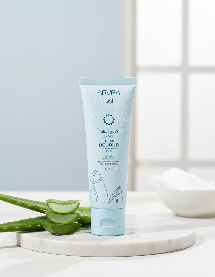 Crème de Jour ARVEA hydratante et protectrice SPF 15
