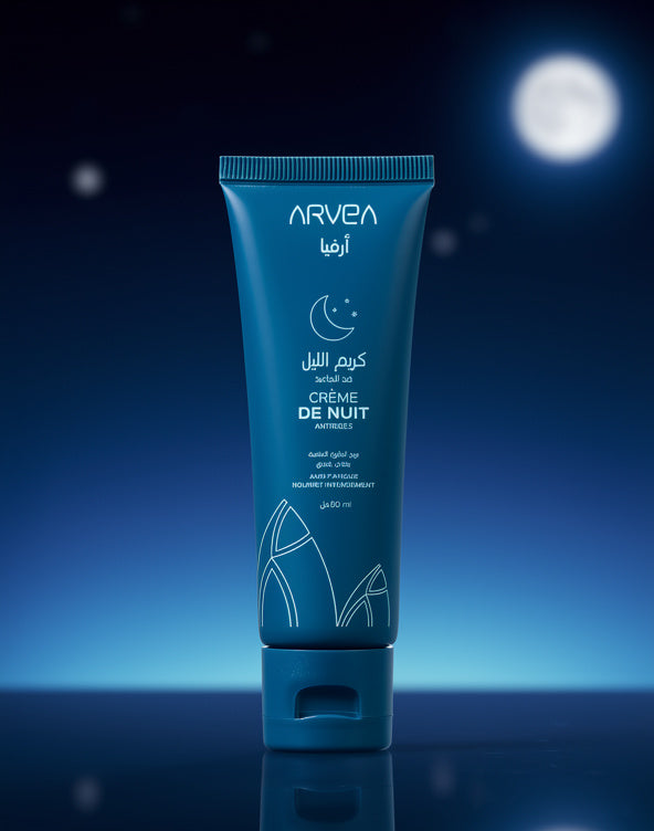 Crème de Nuit Premium ARVEA | Régénération Intense & Éclat Nocturne